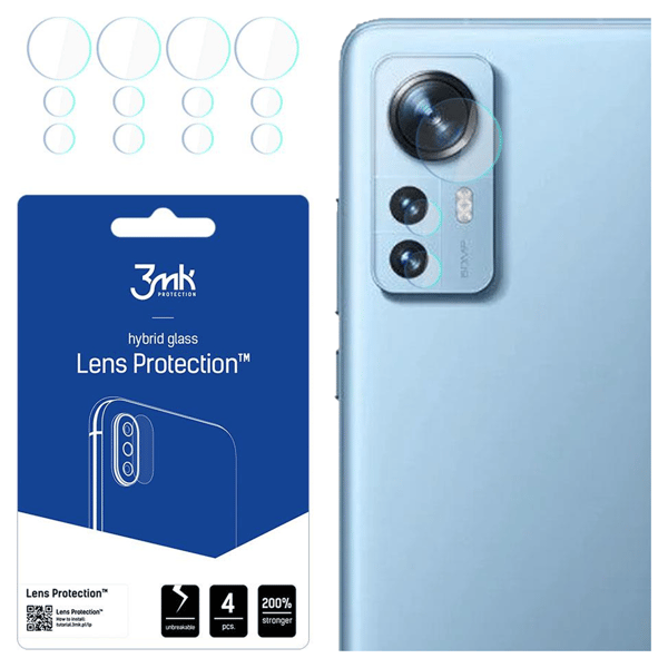 Xiaomi 12 Pro - 3mk linsebeskyttelse