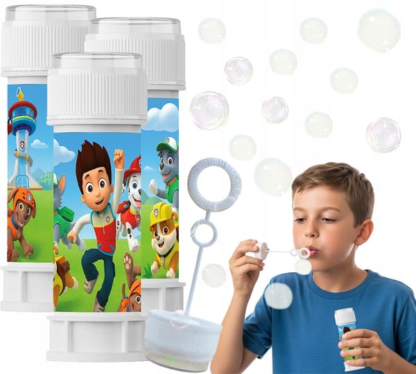 Paw Patrol tvålbubblor för barn festdrag 60ml