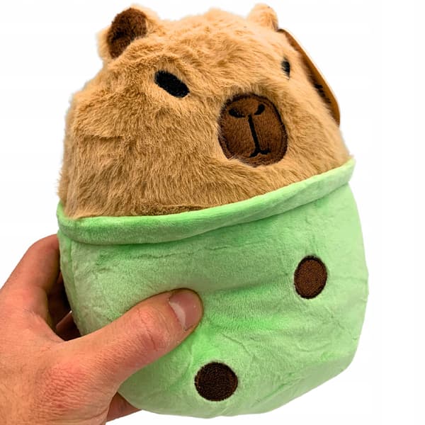 Pehmolelu Pehmolelu Kapiibara Shake Pudding Squish Halattava Pehmustettu 20 cm