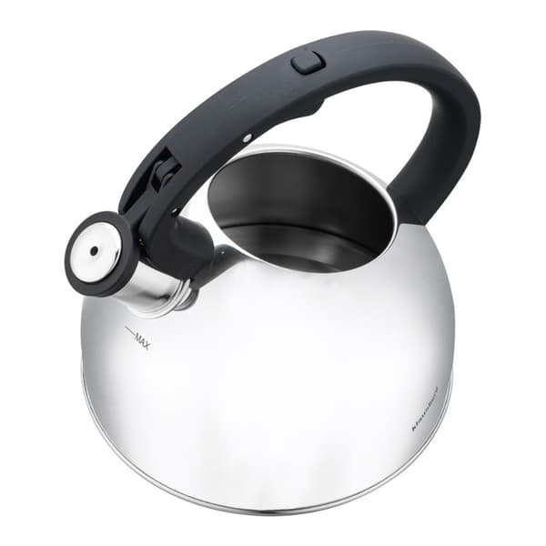 STÅLKEDEL MED FLØJTE 2,5L KLAUSBERG KB-7910
