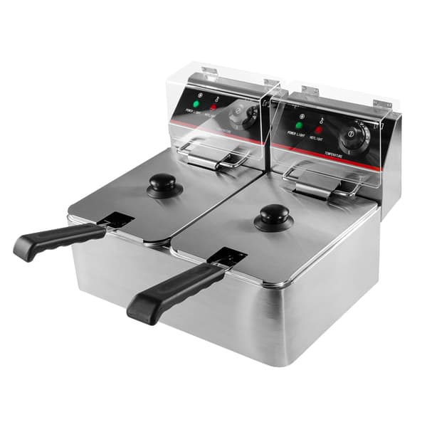 Mega-M elektrisk friturekar 2x4l 4kW 230V