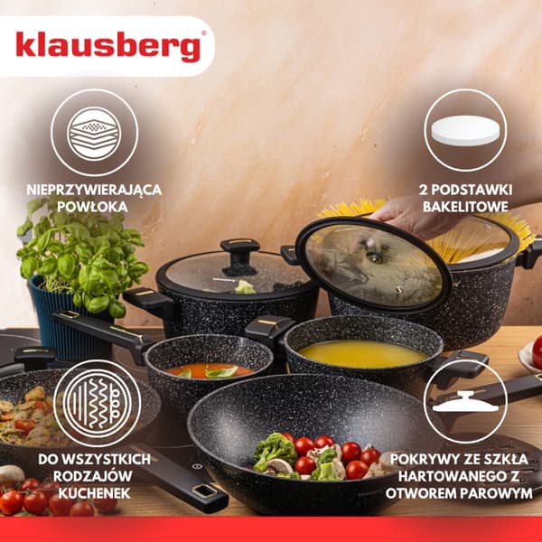 KLAUSBERG KB-7968 12 MARMORIKEITTOASTIAN SARJA