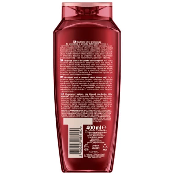 L'Oréal Elseve Full Resist Strengthening Anti-Hairfall Shampoo 400ml