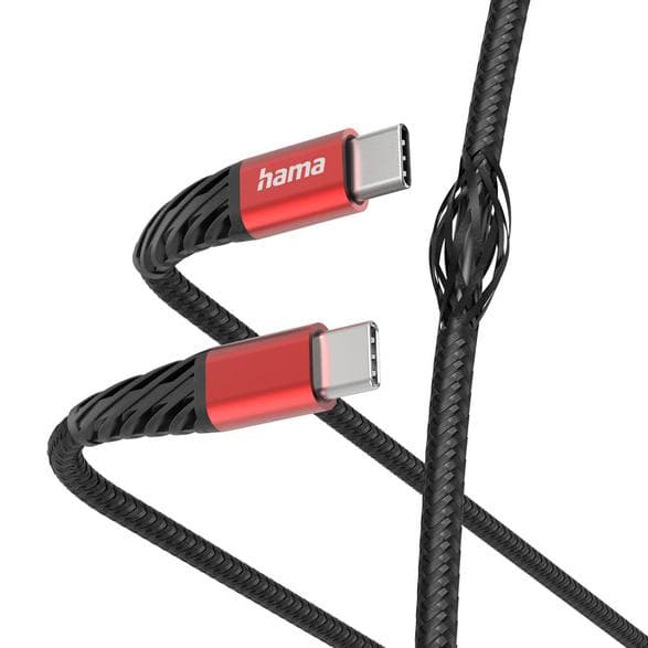 HAMA Extreme USB-C Laddnings-/Datakabel - 1,5m