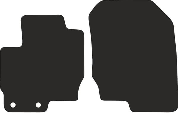 forreste polyamid PREMIUM: Mitsubishi Colt VII hatchback 2008-2012