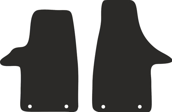 främre polyamid premium: Volkswagen Transporter T5 Multivan van 2005-2015