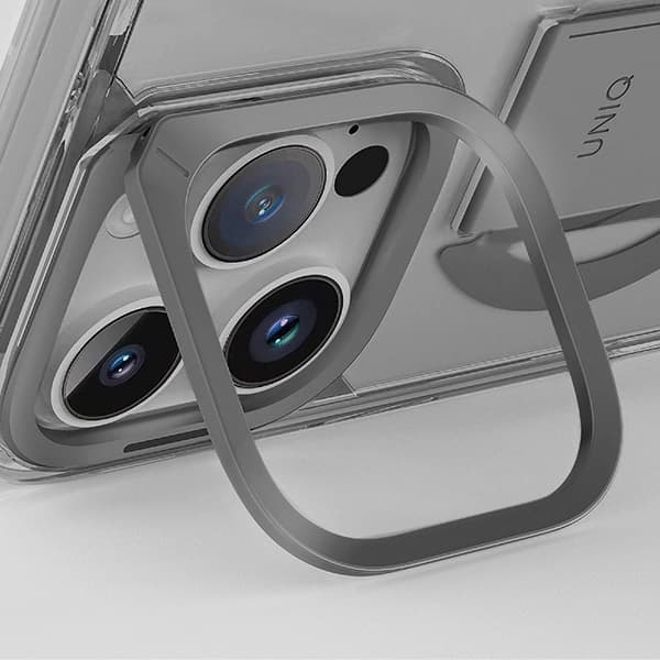 UNIQ Heldro Max iPhone 16 Pro Max 6.9 Magclick Laddningsfodral Klar Lucent