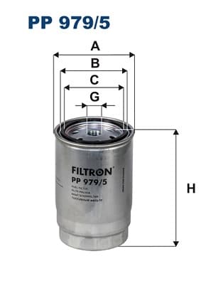 BRÆNDSTOFFILTER PP9795 FILTRON