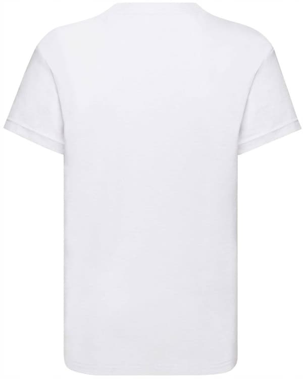 VIT bomulls-T-shirt 3-4 år 104 cm