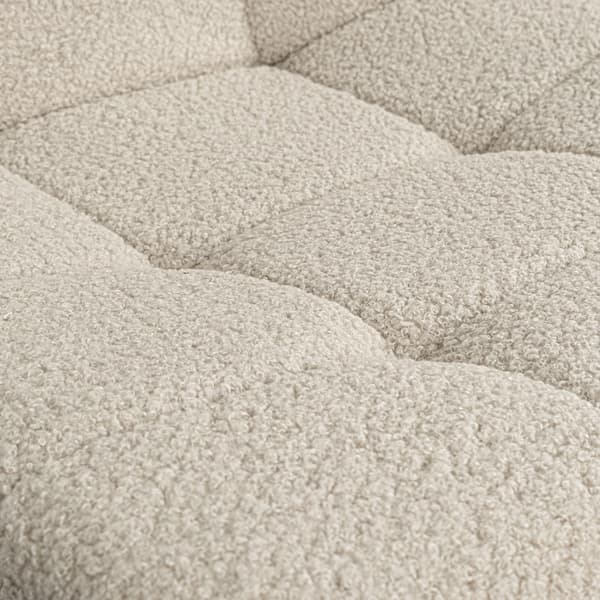 DENVER teddy beige boucle stol