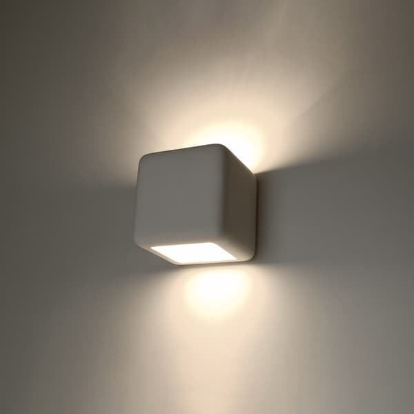Vägglampa Lemmix 1 E27 Vit Lumilo 08.459.39
