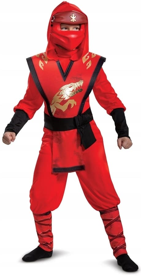 Kai Legacy Lego Ninjago-kostym 7-8 år