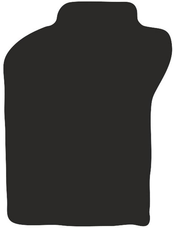 Polyamid chaufførmåtte med gummibagside til Fiat Coupe 1993-2000