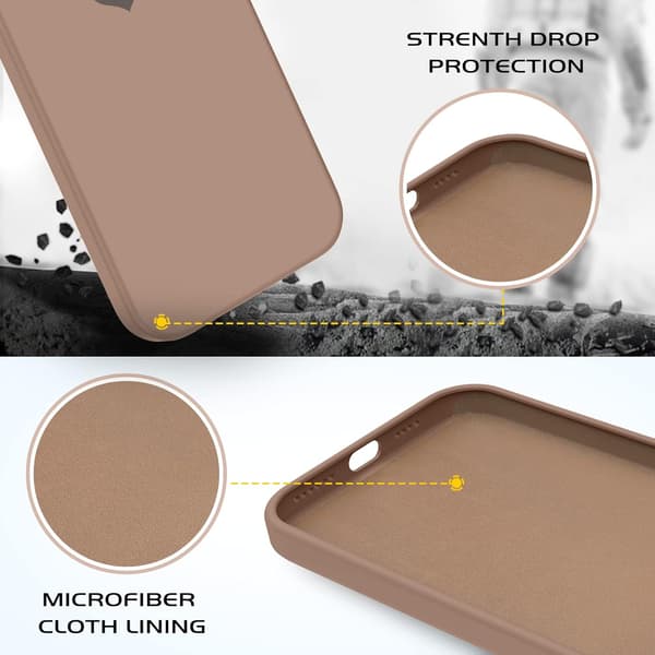 Apple iPhone 12 Pro Max silikonikuori, mintunvihreä, sydän, A2342