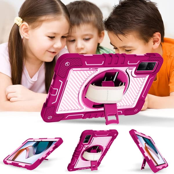 Etui Iskunkestävä Redmi Pad SE 11 2023 - Ruusukulta
