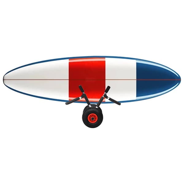 vidaXL Foldbar Kajakvogn 90 kg Aluminium