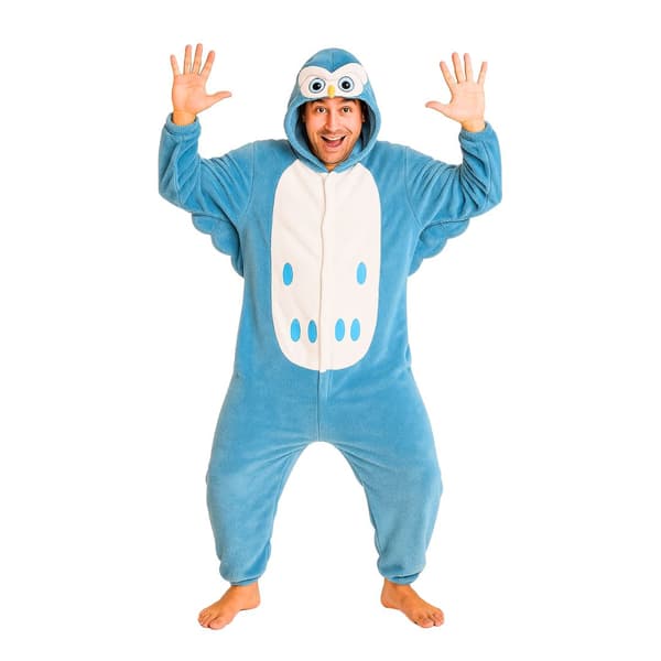 Kigurumi-pyjamas med uggla, storlek S: 145-155 cm