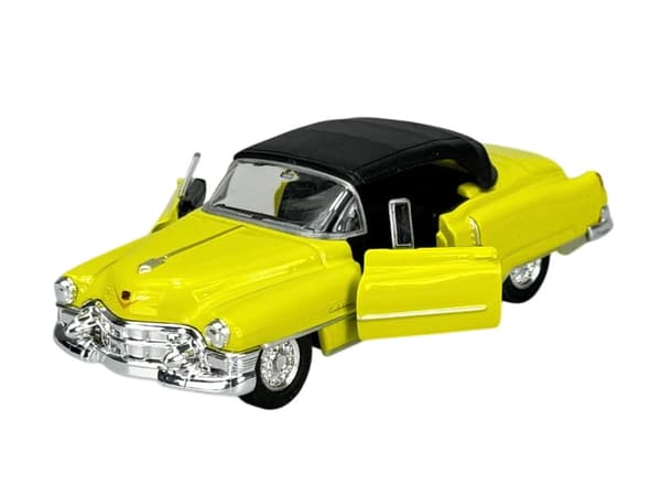 Welly VANHA timer 1953 Cadillac Eldorado keltainen katolla 1:34 42356