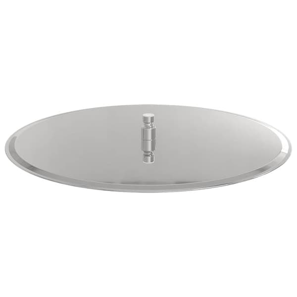 vidaXL regnbruserhoved 304 rustfrit stål 50 cm rundt