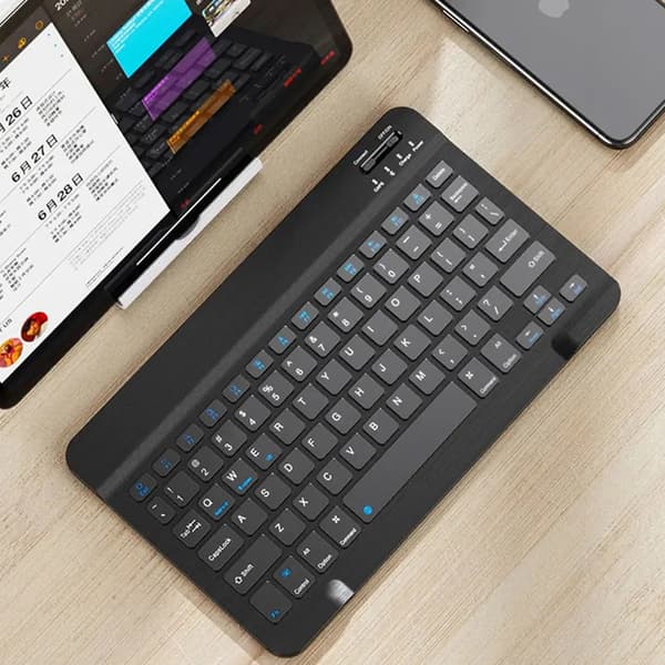 Etui med magnetisk Bluetooth-tastatur til Lenovo K11 Plus TB352FU (sort)