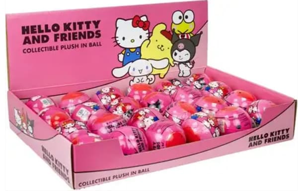 Hello Kitty - Överraskningsmaskot i en boll - 2287630