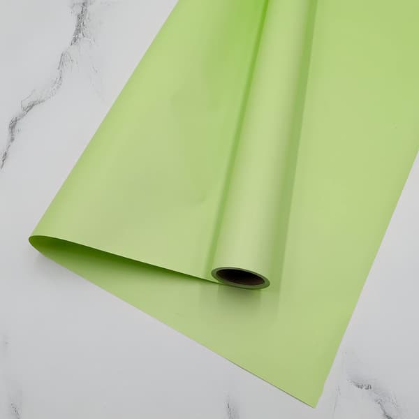 Blomfolie - "Elegant" Mintgrön - Rulle 58cm x 10m