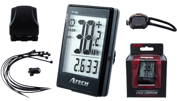 ATECH F16 Trådløs cykelcomputer