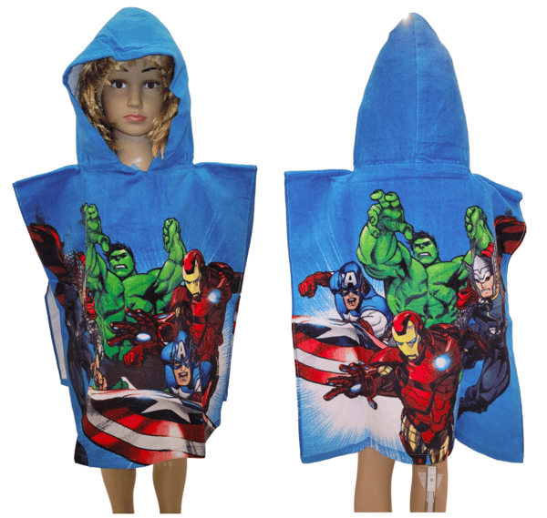 AVENGERS BARNHANDDUK MED HUVA MARVEL