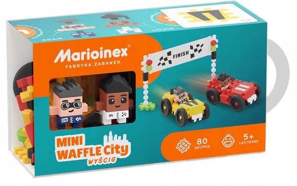 MINI VÅFFELBLOCK Race 80 EL MARIOINEX Formel 1