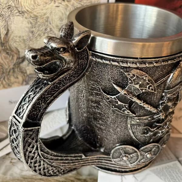 Epic Viking Toastmugg Rostfritt Stål 550 ml