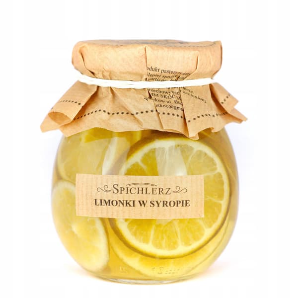 Citroner i sirap tillskott för tecocktail