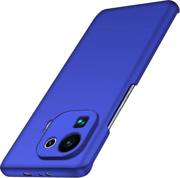 BLÅ MAT ETUI TIL XIAOMI MI 11 PRO