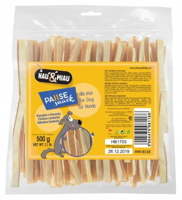 Kanasämpylä 500 g koiran herkku