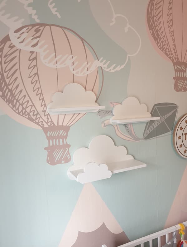 LAGUNA Cloud-hyllor med galge - Prestige
