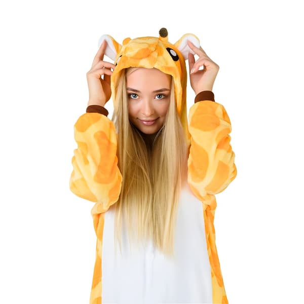 Kigurumi-pyjamas Giraff XL: 175-185 cm