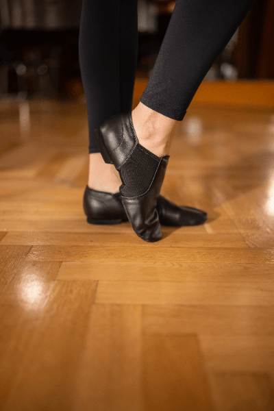 dansesko BURTAN "BROADWAY" til jazzdans elastiske - sorte jazz dansesko BURTAN "BROADWAY" til jazzdans str. 40