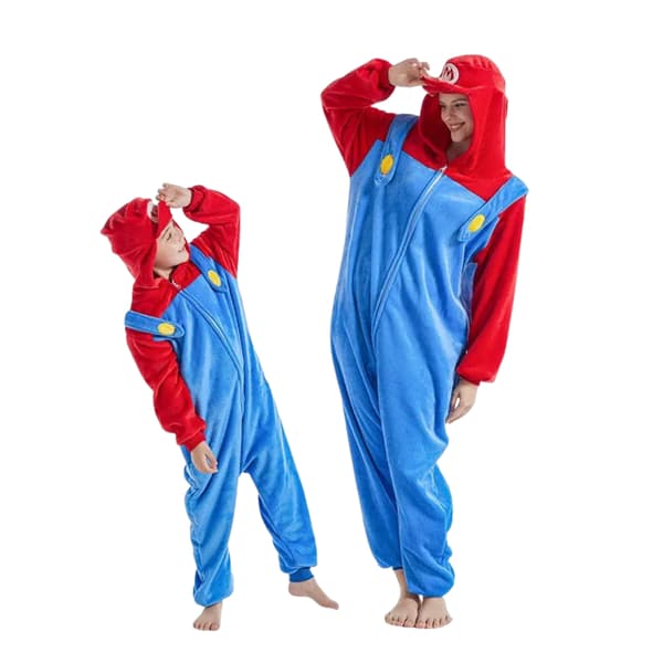 Kigurumi-pyjamas Super Mario M: 155 - 165 cm