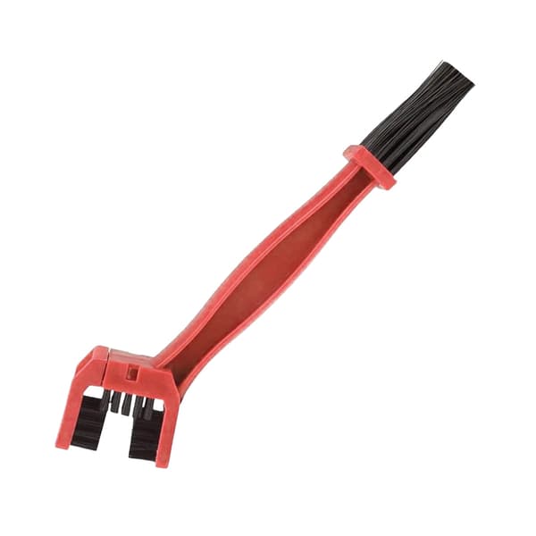 BIKETEC KETJUNPUHDISTUSHARJA 25,6 cm x 6 cm x 3,2 cm PUNAINEN