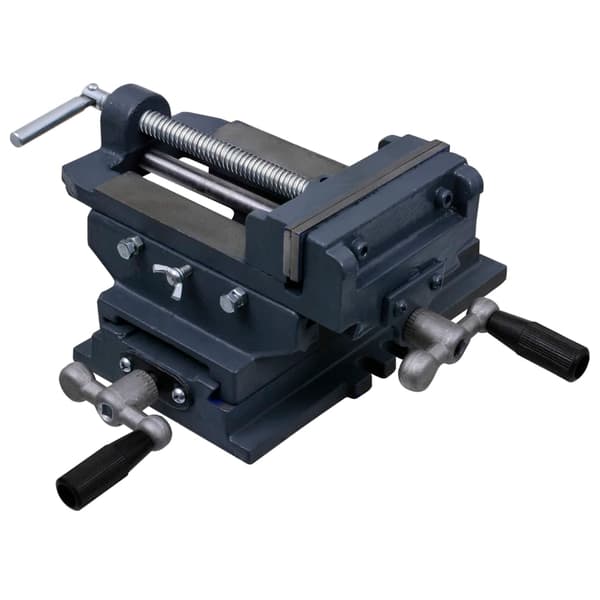 vidaXL manuel sidekrydsskruestik, 127 mm