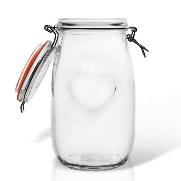 Patentglas med klemme 1,5 l