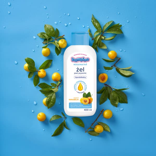 BAMBINO Perhe Suihkugeeli hyperherkkä mirabella 400 ml