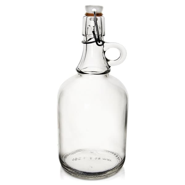 Glasflaska med klipp 500 ml
