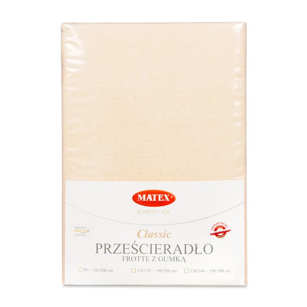Frottélagen 210/220x190/200 CLASSIC Creme