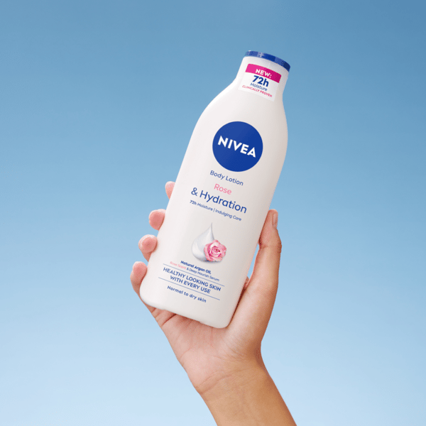 346922 NIVEA kroppsbalsam Rose Touch 400 ml