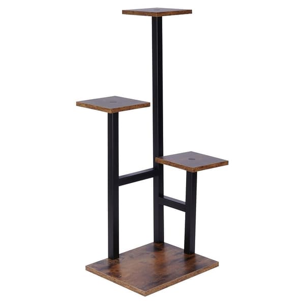 Blomsterstand metal 4-niveauer 84 cm