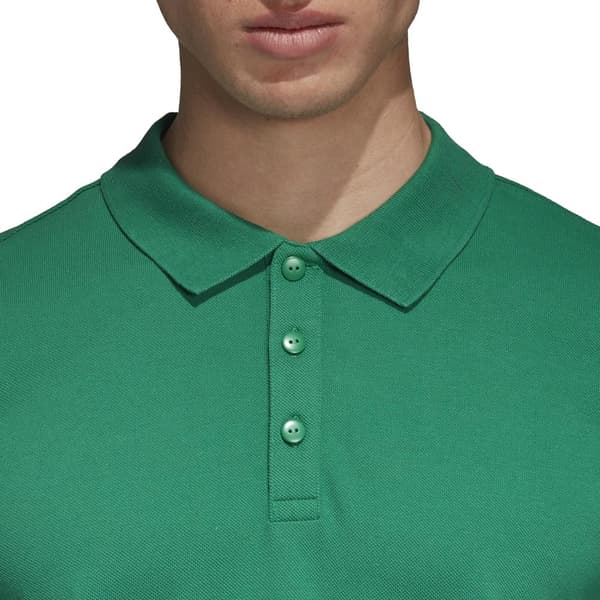 Herrgrön Adidas ESSENTIALS BASIC pikétröja M