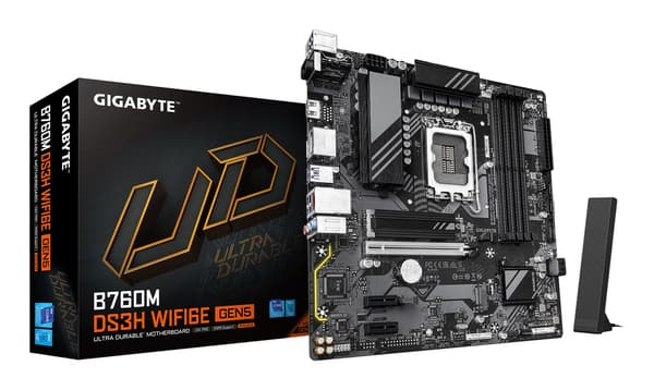 Gigabyte B760M DS3H WF6E GEN5 emolevy