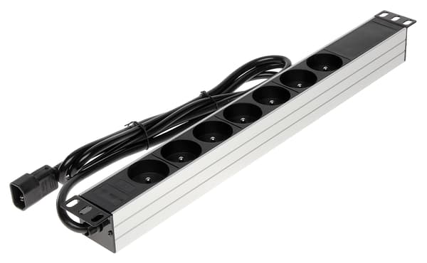 PD-7/rack/IEC-strømskinne