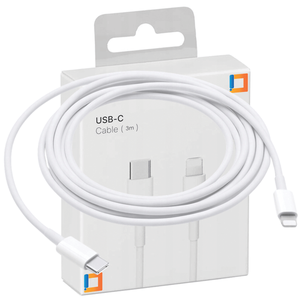CO2-oplader USB-C hurtigopladerkabel til Lightning iPhone 13 14 Pro 3M