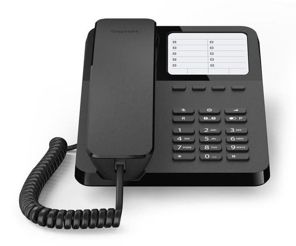 Gigaset Desk 400 fastnet telefon sort